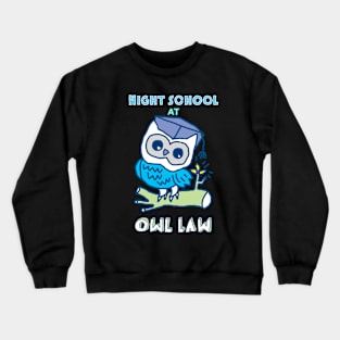 Owl School Crewneck Sweatshirt